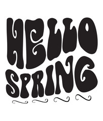 Retro, Spring, Craft Design. T-shirt Design. Illustration