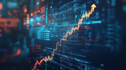 Data Visualization with Rising Graph Trends