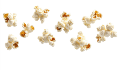 popcorn on transparent background