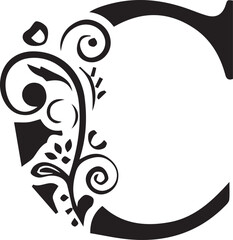 Alphabet art color signs letters design