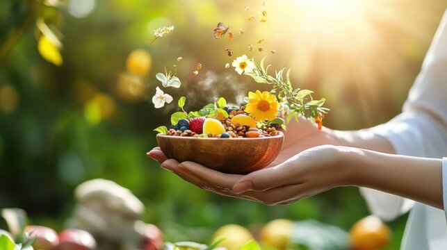 Wellness Practitioner Using Integrative Health Concepts