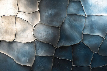 Metallic Surface Texture Photo. Generative AI