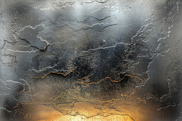 Metallic Surface Texture Photo. Generative AI