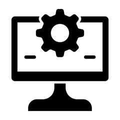 Computer Glyph Icon Design