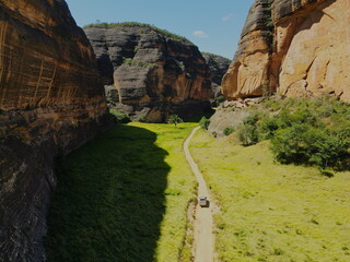 Canyons do Viana in Piaui state, Brazil