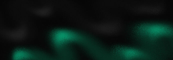 Spray painted abstract background. Green and gray strokes wave painting.