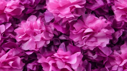 Fototapeta premium Pink and Purple Flower Texture Fabric Background