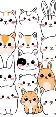 animal heads