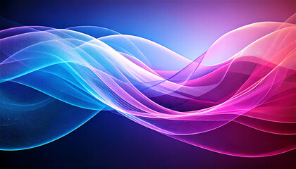 abstract background with waves