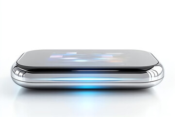 Innovative floating smart device with holographic display revolutionizing interaction and connectivity