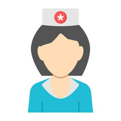 Vector design of nurse

