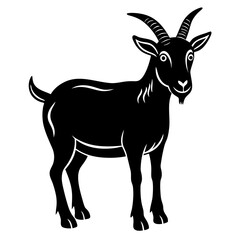 Goat vector silhouette 