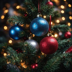 Beautiful decorations celebrate the season