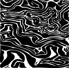 Vector brush sroke texture. Distressed uneven grunge background. Abstract distressed vector illustration. Overlay over any design to create interesting effect and depth. Black isolated on white. EPS10