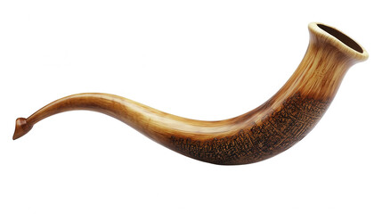 Hanukkah Shofar Design for Festive Celebrations, PNG File, Transparent Background
