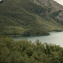 lake in the  green mountains
