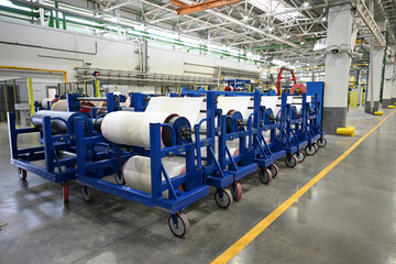 Tire industry, tire production, tire warehouse, industry, metal, construction, tire factory, warehouse, tires, building, truck tires, passenger tires, tire fitting equipment, automobile tires, machine