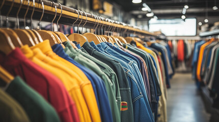 Vintage Clothing Shop Display