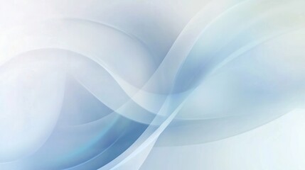 Abstract Light Blue Waves