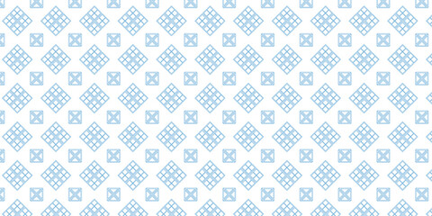 Seamless pattern design with geometric shape | Modern geometric pattern design for texture, banner, presentation, web, flyer, futuristic | Sky color vector pattern design with square and triangle