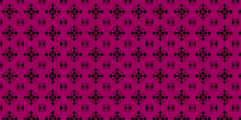 Seamless pattern design with geometric shape | Modern geometric pattern design for texture, banner, presentation, web, flyer, futuristic | Red color vector pattern design with square and triangle