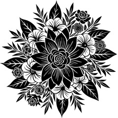 abstract floral background