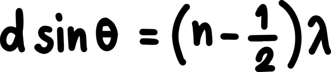 Fototapeta premium Wave physics component illustration