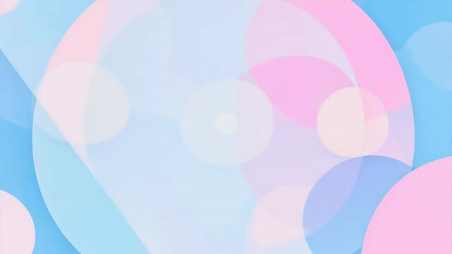 clean modern 4K motion background featuring abstract polygonal geometric surfaces composed colorful circles shifting triangles ideal creative video projects animations three dimensional animation