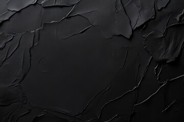 A solid rough black backdrop without any visible items