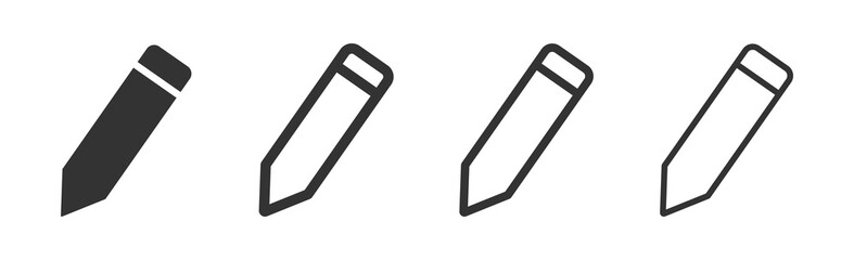 Edit pen vector icon. Create modify pen sign button. Pencil icon. Sign up icon
