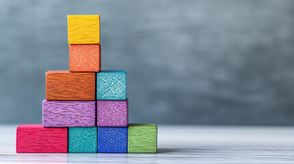 Colorful Assortment of Children's Toys on a Bright Background
