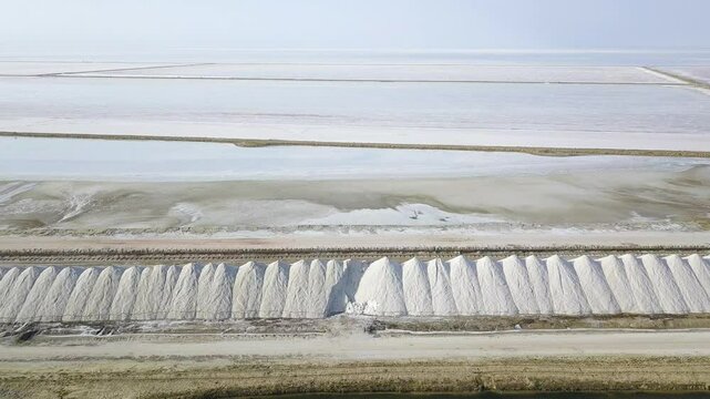 Lake Tuz G&ouml;l&uuml; in Sereflikochisar Turkey