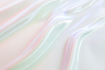 Glossy Slime Texture with Smooth Wavy Surface for Creative Design Projects