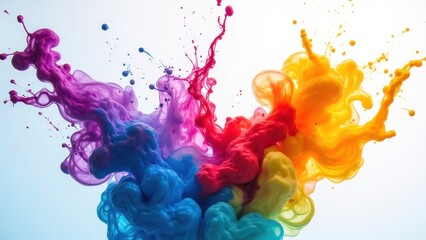 Colorful Swirl Underwater Abstract Art