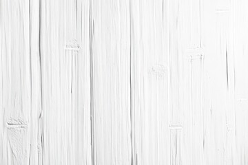 Obraz premium Background of a white wooden desk viewed from above Abstract bamboo wood pattern for vintage kitchen decor Empty bamboo cutting board for product display