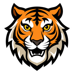 tiger head vector