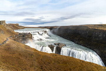 Gullfoss Waterfall - October in Iceland
