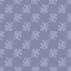 seamless pattern with snowflakes