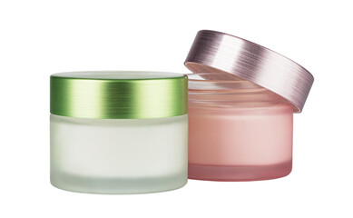 Cosmetic cream on transparent background. png file
