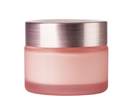 Cosmetic cream on transparent background. png file