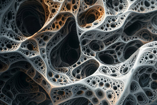 The image is a close up of a large, intricate