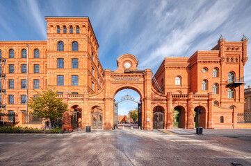 Manufaktura, miasto Łódź, Polska	