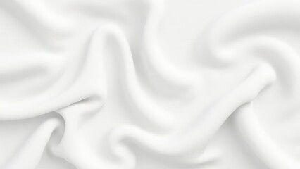 Obraz premium Finely Textured White Fabric for Soft and Natural Designs