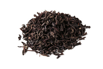 Dried tea leaves