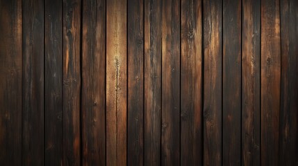 Obraz premium Dark Brown Wooden Planks Background
