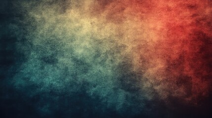 Fototapeta premium Grunge textured abstract background with a mix of red and blue colors