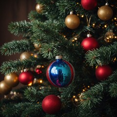 Fototapeta premium Colorful decorations bring the spirit alive