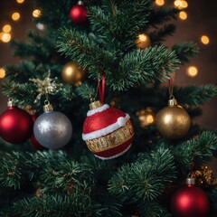 Fototapeta premium Colorful decorations fill the air with joy