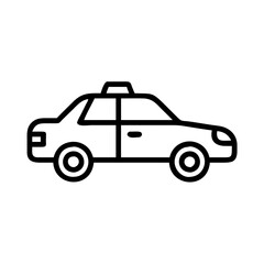 Obraz premium taxi-icon