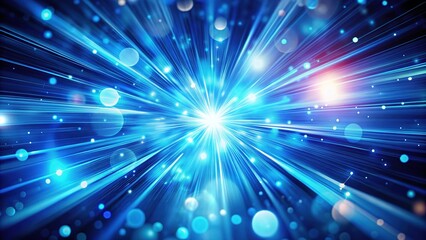 Fototapeta premium Captivating blue light textures perfect for backgrounds, digital art, and design projects. Experience vibrant, abstract visuals that create striking and memorable effects.